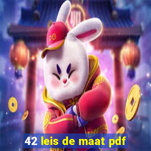 42 leis de maat pdf